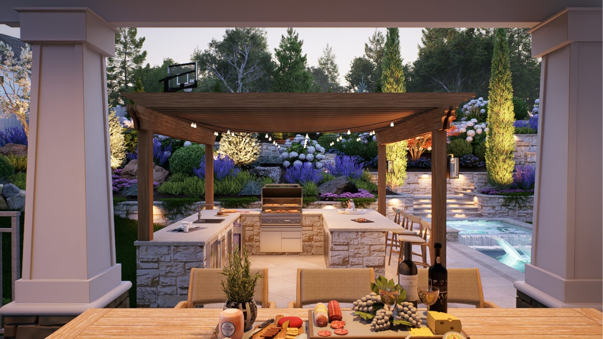 Resort-Inspired Backyard Design Ideas